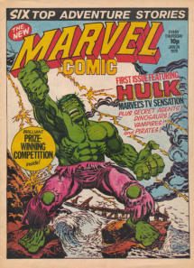 Marvel Comic No 330 (or No 1, if you like) - cover date Jan 24, 1979